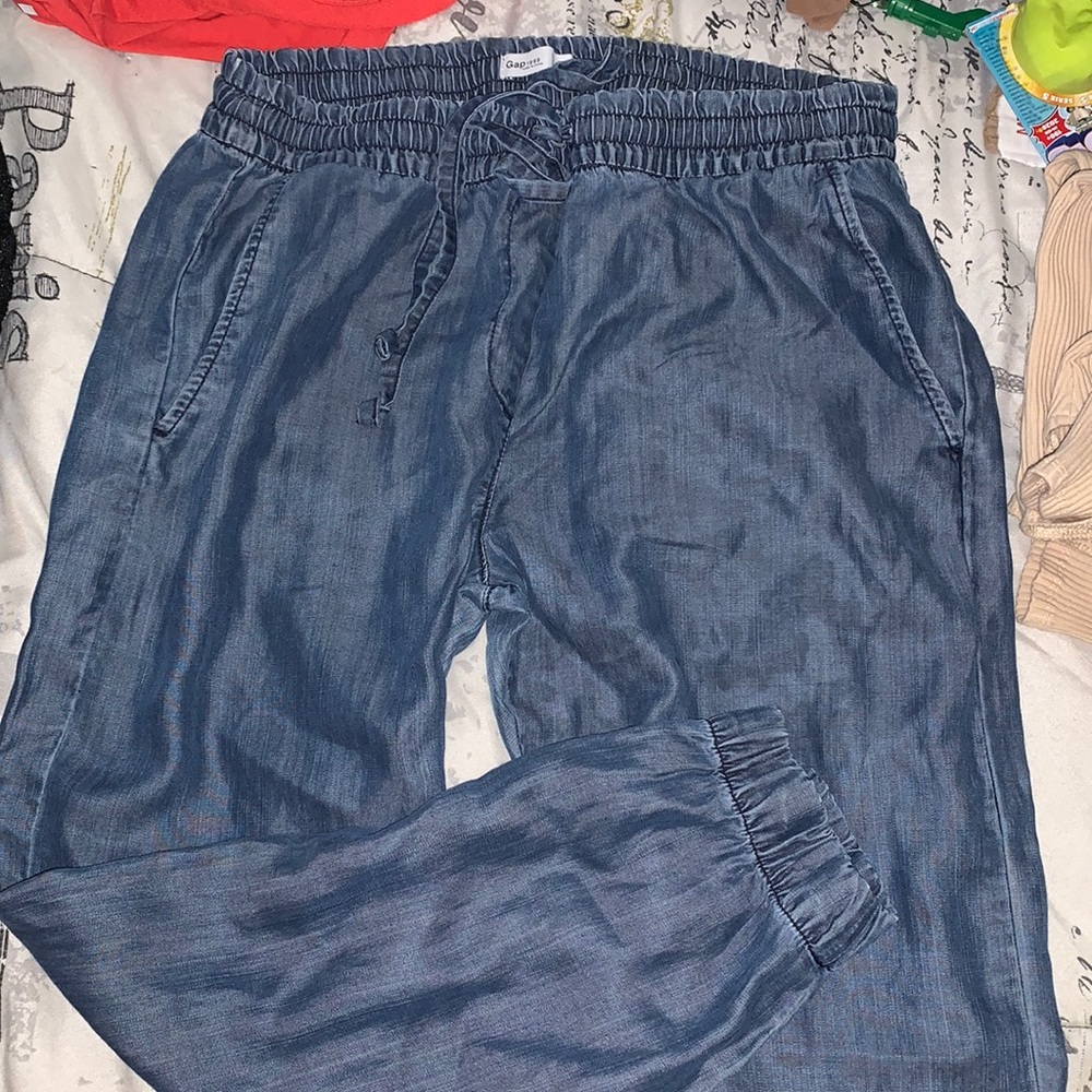 Gap Denim joggers
